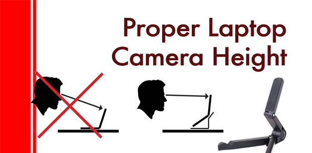 Look great on camera by lifting your webcam