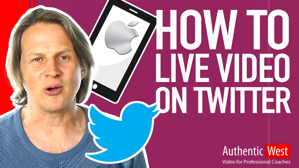 How to Live Video on Twitter Using Your iPhone